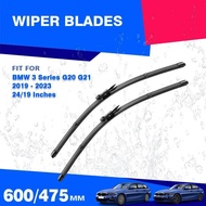 Front / Rear Wiper Blades For BMW 3 Series G20 G21 2019 2020 2021 2022 2023 318d 320i 320d 340i 330i