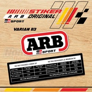 ARB GR sport towing Sticker