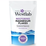 Westlab - Bath Salt, Pure Mineral Restoring Magnesium Flakes (1kg)