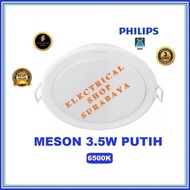 PUTIH Philips DOWNLIGHT LED MESON 3.5W 3.5 WATT 080 6500K White 59200
