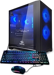 Redragon - Gaming System - Fire Series - Intel Core i5 14600K 3.5 GHz, NVIDIA RTX 4060, 1TB NVME SSD