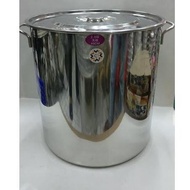 HIGH STOCK POT Stainless Uk 45X45 - 66.5 Lt I STOCK POT 70 Qt