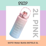 Goto Botelo Botol Motivasi Minum 2 Liter Tumblr Botol Minum Aesthetic