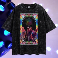 LASTHOPE 'COLDPLAY' WASHING TSHIRT COLDPLAY T-SHIRT/ COLDPLAYkaos band COLDPLAY CONCERT T-SHIRT/
