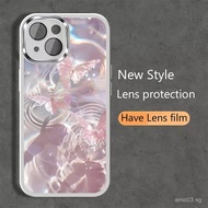 Pink Butterfly Case For OPPO FindX7 FindX7U FindX5 X5pro X6 X5pro X8 X8pro X8U Casing Ultra Thin Cle