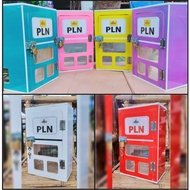 Meter Box, CREDIT TOKEN Box + Padlock Key Safety Box