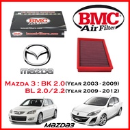 BMC Airfilters® (ITALY) Performance Air Filters กรองอากาศแต่ง สำหรับ สำหรับ Mazda: Mazda 3 BK 2.0/2.