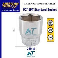 MATA AMERICAN TOOL 1/ 2 INCH 27MM 27 MM 6PT SOCKET WRENCH