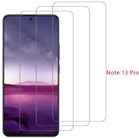 protective tempered glass for xiaomi redmi note 13 pro 4g 5g screen protector redminote note13 not 1