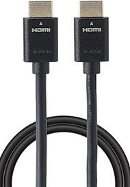 Elecom GM-HD14E20BK HDMI Cable, 6.6 ft (2 m), High Speed, 4K/30Hz, Ethernet, Ver1.4, 3D Video Support, HEC/ARC Compatible, Uses Metal Shell Connectors to Reduce Noise, PS5/4 Compatible (PS4 Not