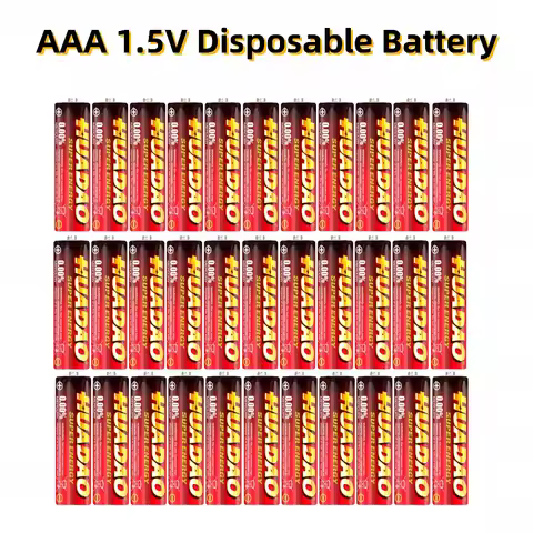 Disposable Battery1.5v Battery AAA Carbon Batteries Safe Strong explosion-proof 1.5V AAA Battery Bat