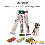 VEGEBRAND 7 Dental Effects Dog snacks 15g/per stick, Dog Dental Stick/Dog Dental Chew