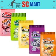[SC] Lot 100 Sour Gummy Candy V/Pack 95g (Apple/Orange/Grape/Mango/Strawberry)