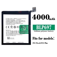แบตเตอรี่🔋 Oppo F11 Pro F11 Plus/ Battery BLP697 Battery ความจุ 4000mAh รับประกันคุณภาพ