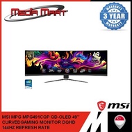 MSI MPG MPG491CQP QD-OLED 49" CURVEDGAMING MONITOR DQHD 144HZ REFRESH RATE