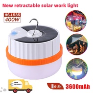 Lampu Emergency Gantung Solar Panel Camping Lamp 800W Lampu Gantung Superterang magnet LED Emergency