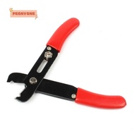 PEONYTWO Crimping Pliers, Alloy Steel Red Wire Strippers, Universal Wiring Tools Cable