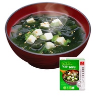 Instant Soup [3-Minute Quick Cooking] Box of 10 Packets of Asuzac Instant Nutrition Tofu Seaweed Sou