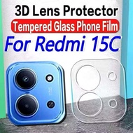 Camera Lens Glass Film For Redmi 15C 14C 13C A5 A3 Safety Clear Full