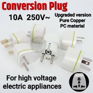 UPGRADE PURE COPPER UNIVERSAL MULTI ADAPTOR TRAVEL PLUG TRAVEL ADAPTER TRAVELLING SOCKET UK EURO US 
