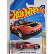 Hot Wheels 95 Mazda RX-7 Drift Red