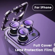 Glass Camera Lens Protection For iPhone 14 13 12 11 Pro Max Full Cover Camera Lens Protector Back Lens