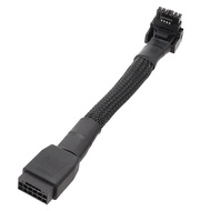 16PIN Video Card Elbow Cable Elbow Cable Graphics Card 2VHPWR Straight Head Turning Head Cable PCIE5.0 Cable 12+4PIN Adapter Cable