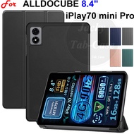 For ALLDOCUBE iPlay 70 mini Pro 8.4"  Tri-fold Stand Case Magnetic Flip Cover For iPlay70 mini Pro 8