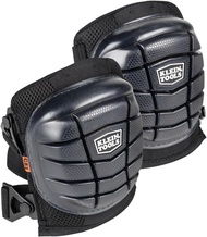 Klein Tools 60184 Knee Pads Lightweight Gel Knee Pads with Slip Resistant Rubber Caps and Adjustable