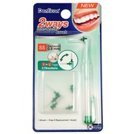 east Denticon 2 ways 0.8mm. Brush Head For Front Teeth The In