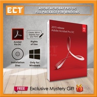 Adobe Acrobat Pro DC Full Package for Windows (Commercial Pack)