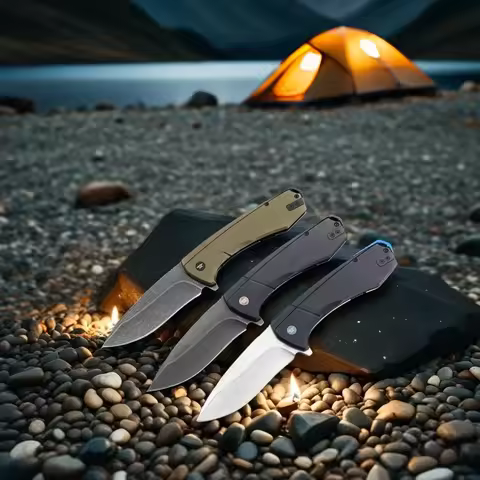 Multi Tactical Folding Knife High Hardness 8Cr13Mov Blade Aluminum Handle Survival Knife Camping Hun