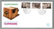 【流動郵幣世界】蘇利南1989年(E-132)攝影150週年套票首日封