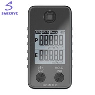 greatbuy666-F05D UV Radiometer UVA/UVB Intensity Irradiance Meter UV Lamp Detector Irradiance Monito