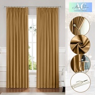 Acasia.curtain - Iris Hook/Eyelet Blackout Curtain - Code 8 (170cm-400cm)