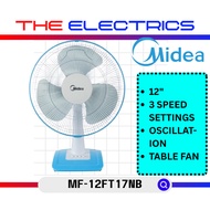 MIDEA 12" 3-BLADES TABLE FAN MF-12FT17NB / MF-12FT17