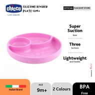 Chicco Silicone Divided Plate 12M+ / BPA Free Children's Divider Plate / MPASI Divider Plate