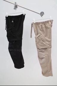 外國優惠預訂 Nike ACG Smith Summit 男裝可拆卸長短2穿戶外機能工裝褲 2色選
