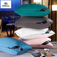 Sleeping Hilton Pillow 1kg Bantal Hilton Cotton Pillow Bantal Hotel Viral Bantal Tidur [Ready Stock]