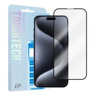 Movfazz - ToughTech iPhone 15 Pro Max 全屏玻璃螢幕保護貼 - 黑邊（3 年保養）