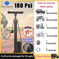 【24 hours delivery】high pressure bicycle pump pam basikal pam tayar basikal pump angin 180 PSI Air P