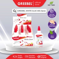 PUTIH KAYU Greebel White Glue 40gr/Greebel White Glue 40gr/paper Glue/Fabric Glue/Wood Glue
