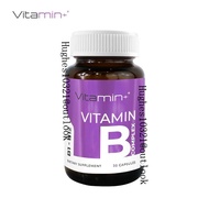 วิตามินบีรวม x 1 ขวด [วิตามินพลัส] วิตามินพลัส Vitamin B Complex Vitamin plus Vitamin B1 B2 B3 B5 B6