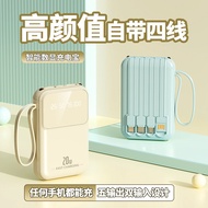 2025readystock3C Certified with Cable Mini Power Bank 2,0000mAh Capacity Power Bank Gift~25930~