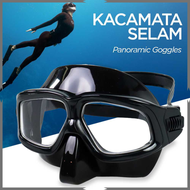 READY STOCK QYQ Kacamata Selam Scuba Diving Mask Snorkeling Panoramic Goggles / kacamata selam anti