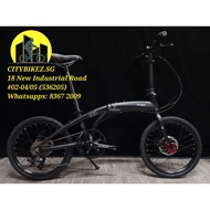 🇸🇬KOSDA Litepro Velocity 20inch Folding Bike [Matt Black]