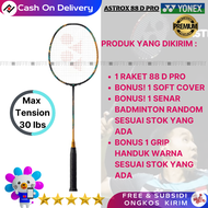 Promo Lengkap Raket Badminton Yonex Astrox 88D PRO / 88S PRO 88d / 88s 30 Lbs Bonus Cover + SENAR 66