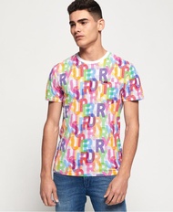 SuperDry Aop Lite New House Rules Tee