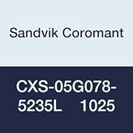 Sandvik Coromant, CXS-05G078-5235L 1025, Carbide CoroTurn XS solid carbide tool for grooving, Left H