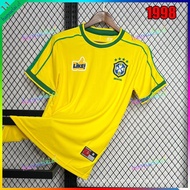 Brazil Retro 1998 Ronaldo Home Football Shirts